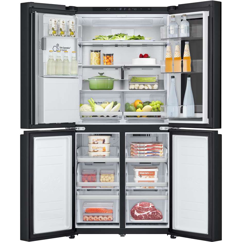 Lg GMG860EPBE Frigorifero Side by Side Americano 508 Litri Classe E Nero