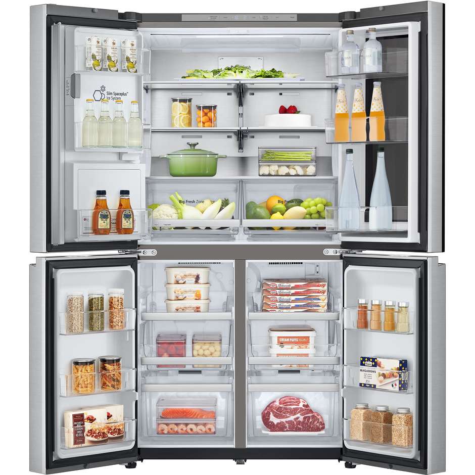 LG GMG960MBJE frigorifero multidoor InstaView 638 L, Wi-Fi, UVnano, classe E, Metal Sorbet