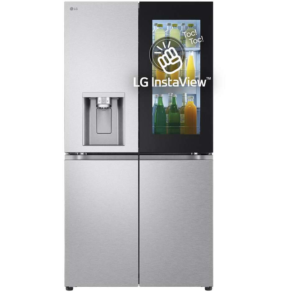 Lg GMG960MBJE Frigorifero Side by Side Americano 638 Litri Classe E Acciaio Inox