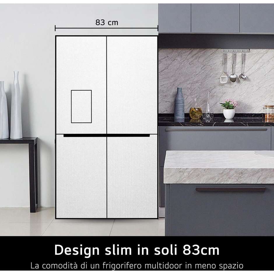 LG GML861PYPE Frigorifero Multidoor Slim Capacita 506 Lt Classe E Colore Prime Silver