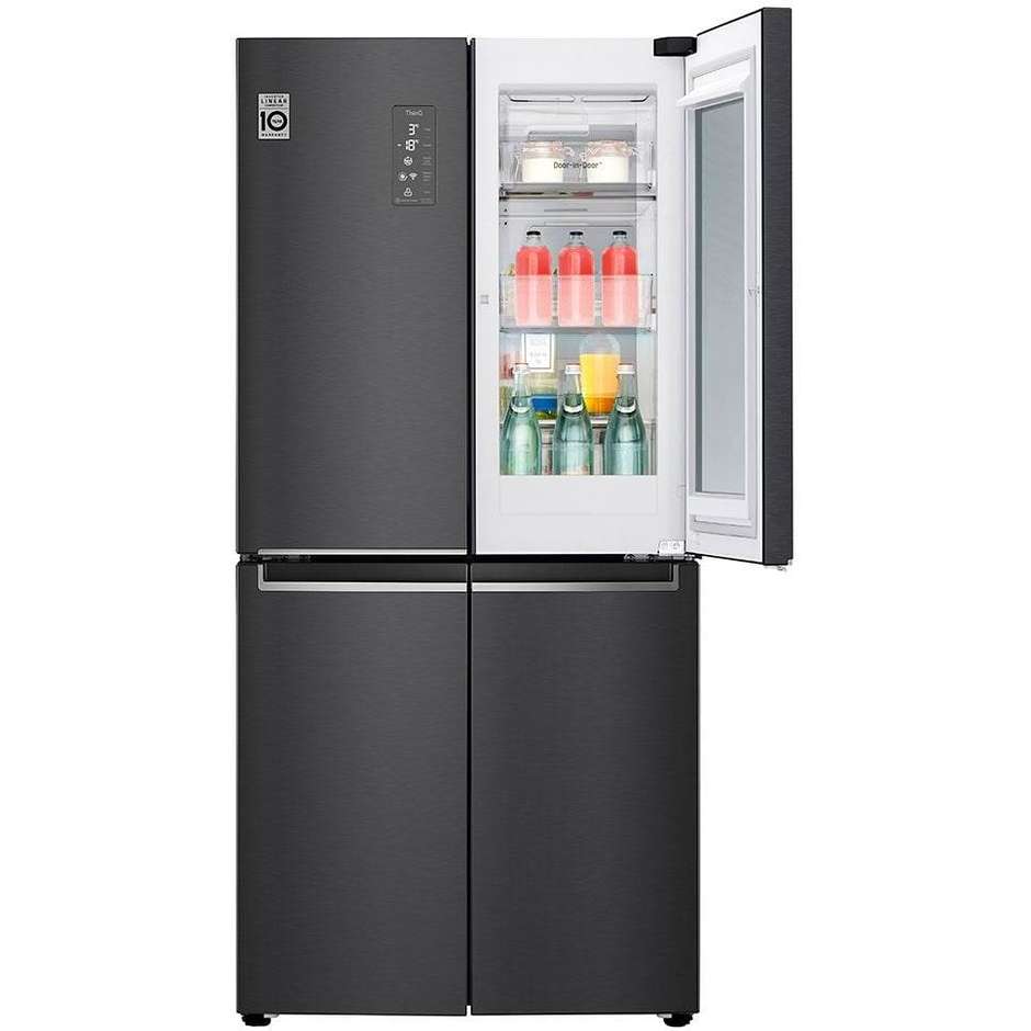 LG GMQ844MC5E Frigorifero side-by-side Capacita 530 Lt Classe E No frost Colore Nero