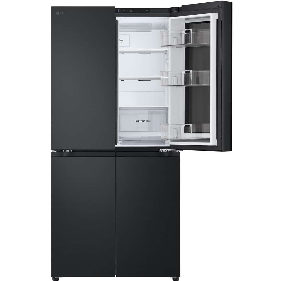 LG GMV860EPDE Frigorifero Multidoor French Door Slim Wi-Fi 530 L Classe E Matte Black