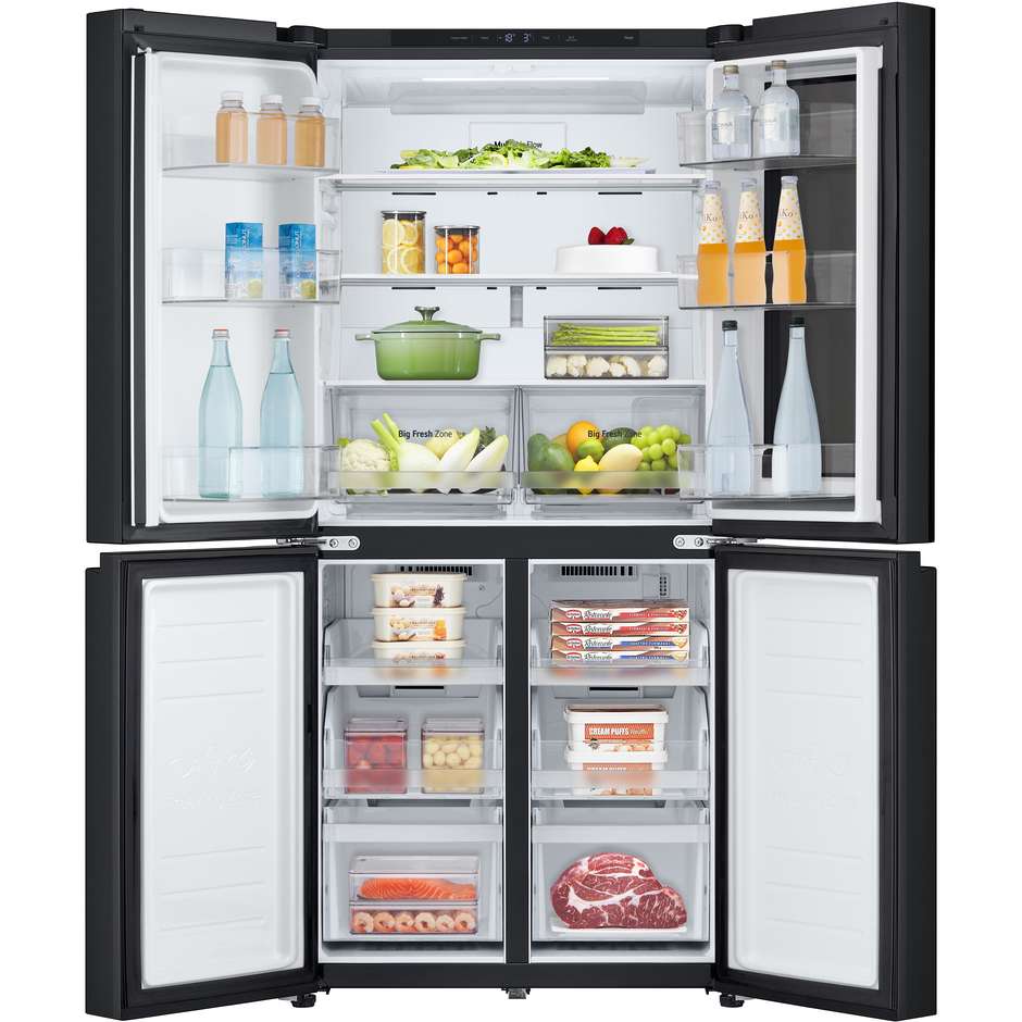 Lg GMV860EPDE Frigorifero Side by Side Americano 530 Litri Classe E Nero