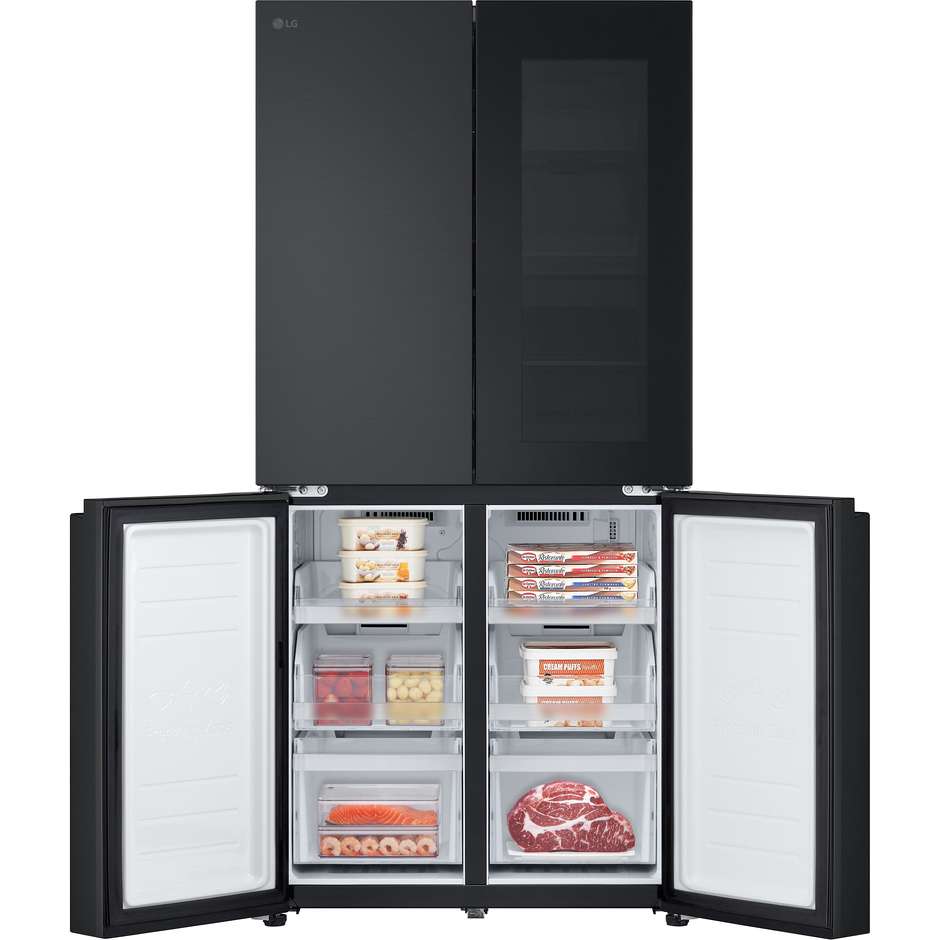 Lg GMV860EPDE Frigorifero Side by Side Americano 530 Litri Classe E Nero