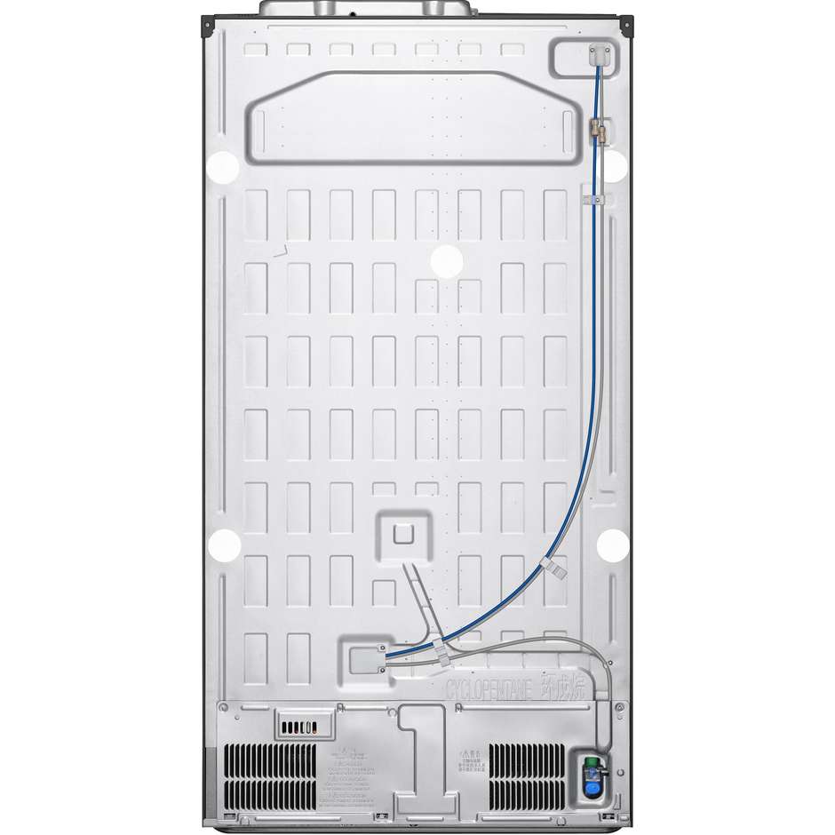 LG GSGV80PYLD Frigorifero Side-by-Side Capacita 635 L Classe D Wi-Fi Colore Argento