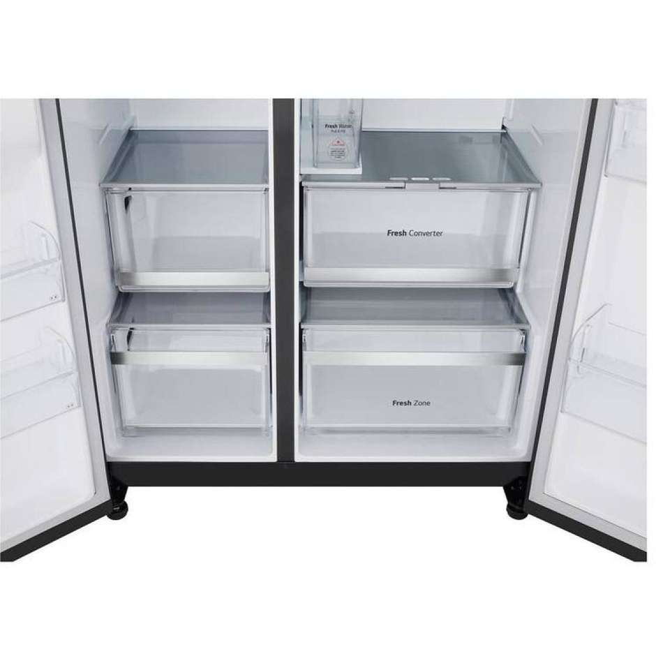 Lg GSLE91EVAC Frigorifero Side by Side Americano 628 Litri Classe C Nero