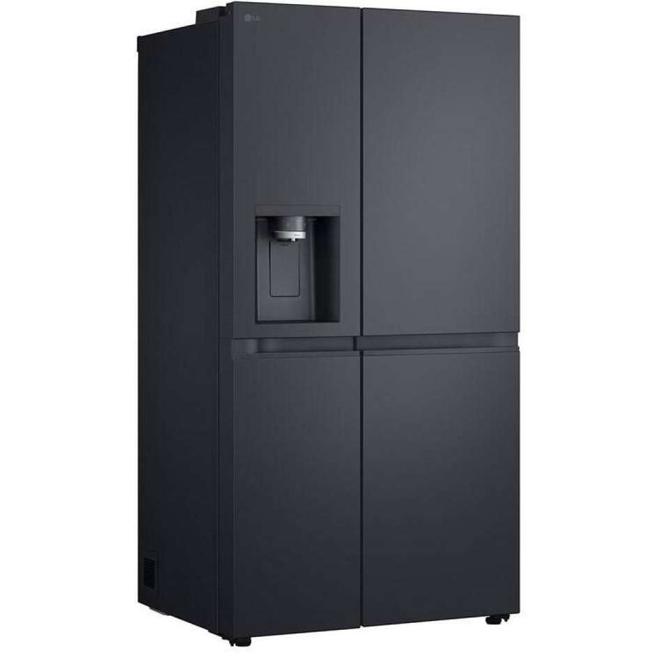 LG GSLE91EVAC Frigorifero Side-by-Side Americano Craft Ice UVnano 628 L Classe C Matte Black