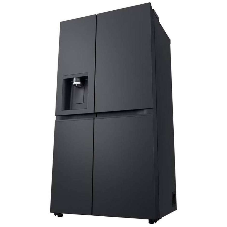 LG GSLE91EVAC Frigorifero Side-by-Side Americano Craft Ice UVnano 628 L Classe C Matte Black
