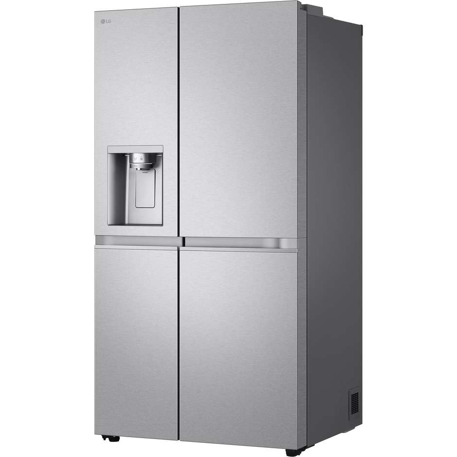 LG GSLE91MBAC Frigorifero Side-by-Side Capacita 628 Lt Classe C  Wi-Fi Colore Silver