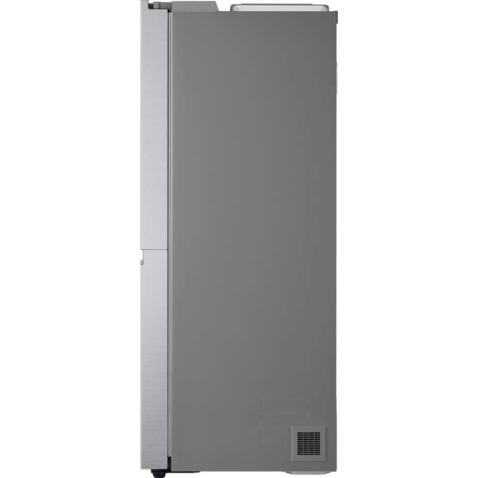 LG GSLE91MBAC Frigorifero Side-by-Side Capacita 628 Lt Classe C  Wi-Fi Colore Silver