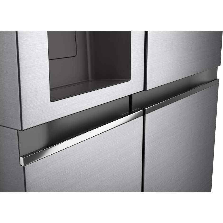 LG GSLV70PZTE Frigorifero Side-by-Side Capacita 635 Lt Classe E Colore Inox