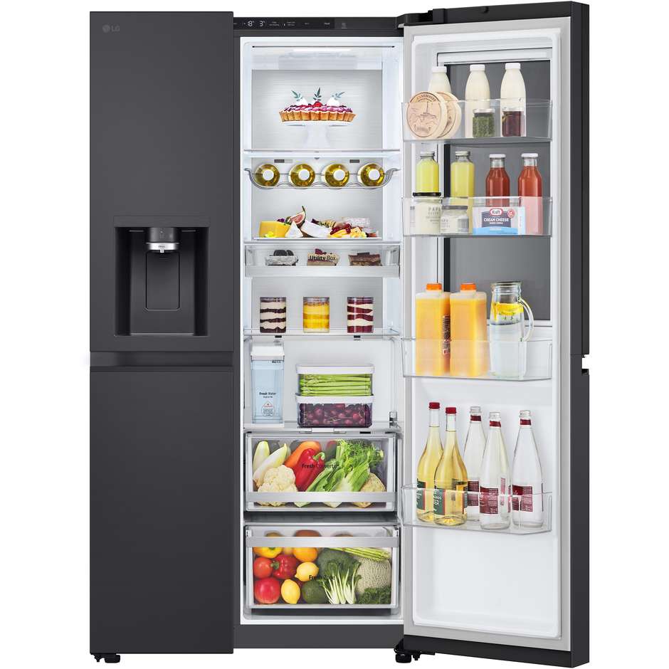 Lg GSXE91EVAD Frigocantina per Vini 628 Litri Classe D Nero