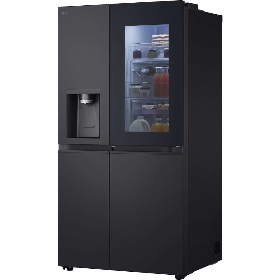 LG GSXE91EVAD frigorifero InstaView Door-in-Door 628 L, Wi-Fi, UVnano, classe D, nero