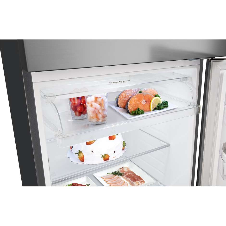 LG GTBV44PYBKD frigorifero doppia porta No Frost 461 litri, classe E, Prime Silver