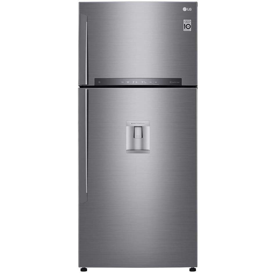 LG GTF744PZPZD frigorifero doppia porta 509 litri classe A++ Total No Frost Wi-fi colore inox