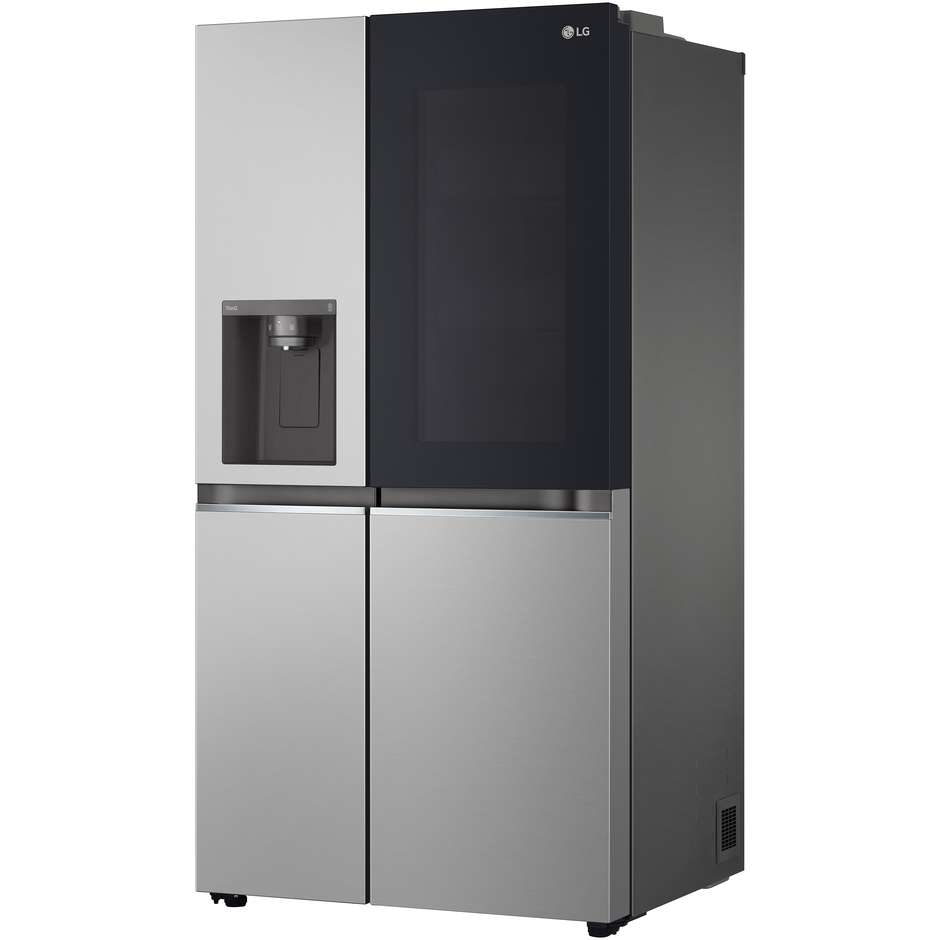 LG InstaView Door-in-Door GSGV80PYLD Frigorifero Side-by-Side UVnano 635 L Classe D Prime Silver
