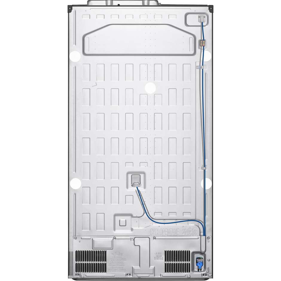 LG InstaView Door-in-Door GSGV81EPLL Frigorifero Side-by-Side UVnano 635 L Classe E Matte Black