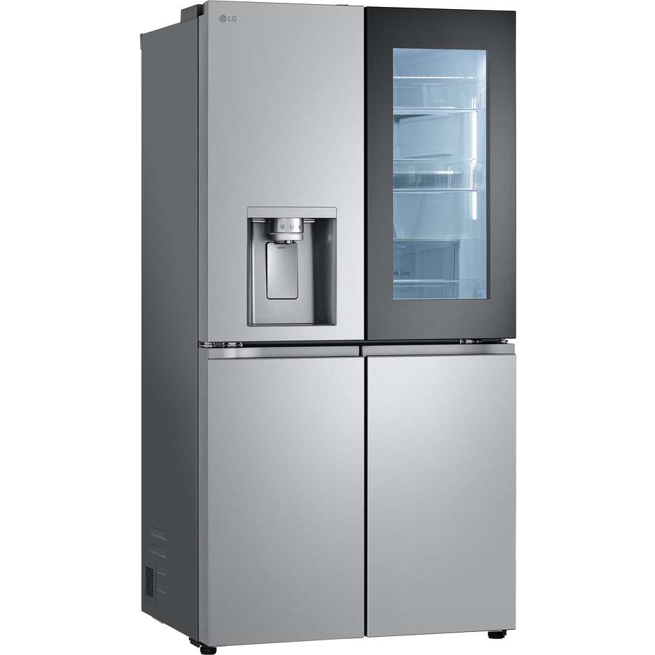LG InstaView GMG960MBJE Frigorifero Multidoor French Door Maxi UVnano 638 L Classe E Matte Black