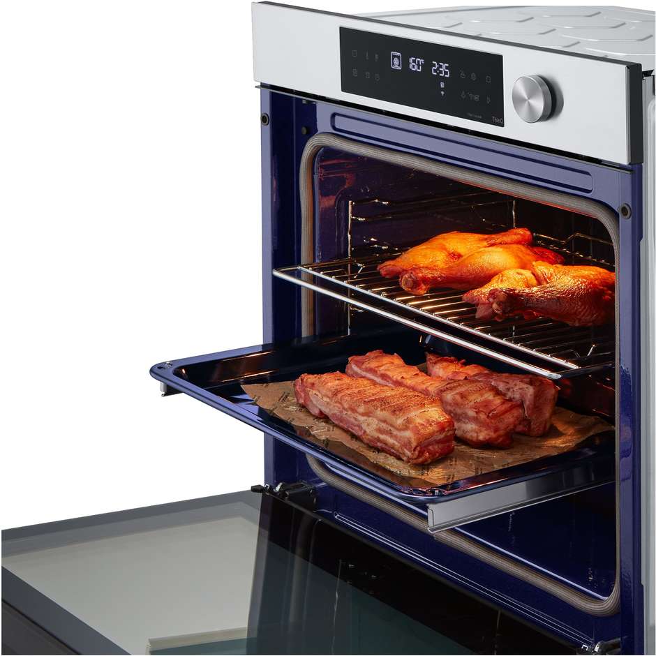 LG InstaView WSED7613S forno pirolitico da incasso 76 L, Air Fry e Wi-Fi