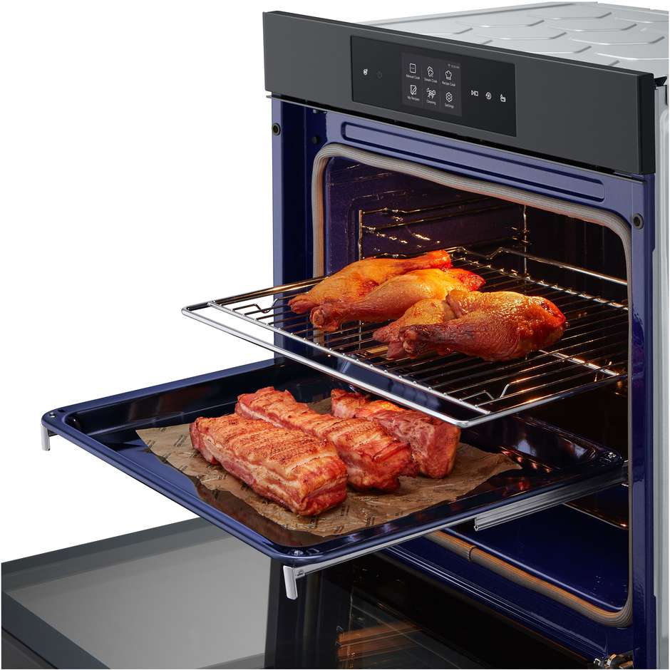 LG InstaView WSED7665B forno da incasso a vapore 76 L, display 4,3 pollici e Wi-Fi