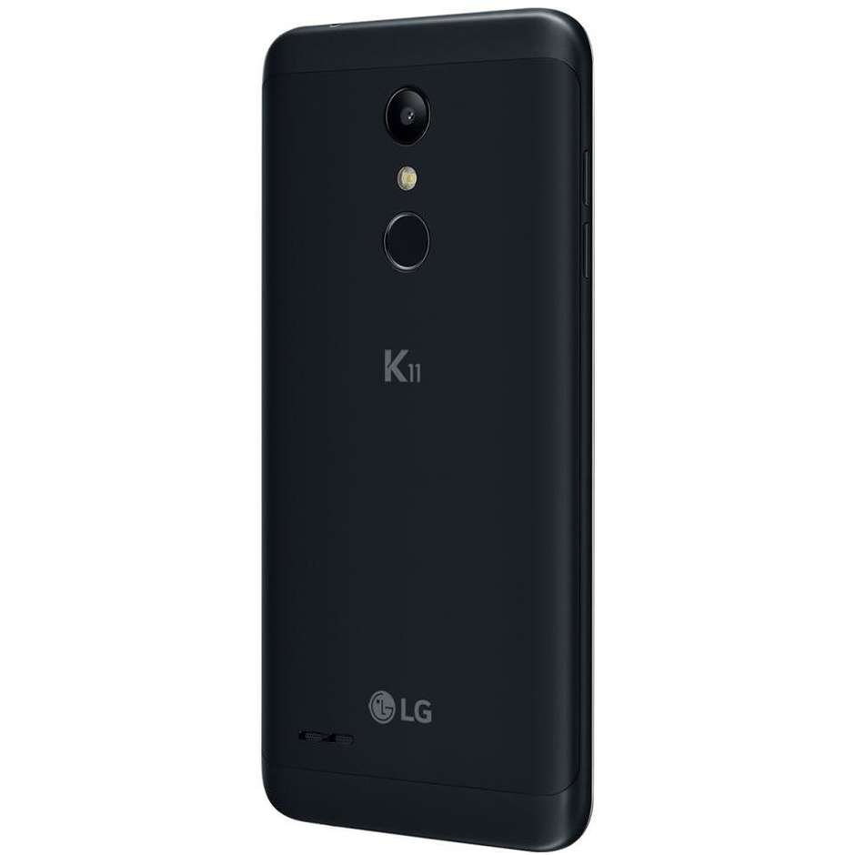 LG K11 Smartphone Dual Sim 5,3" memoria 16 GB Fotocamera 13MP Android 7.1.2 Nougat Colore Nero