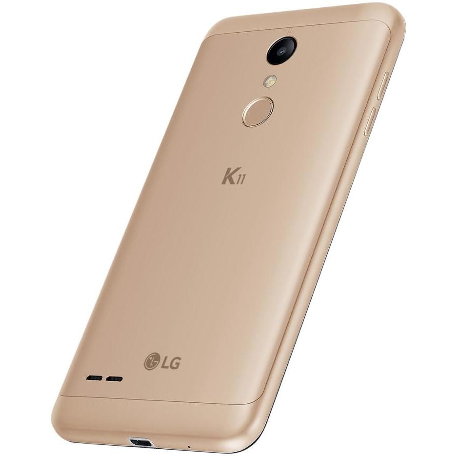 LG K11 Smartphone Dual Sim 5,3" memoria 16 GB Fotocamera 13MP Android 7.1.2 Nougat Colore Oro