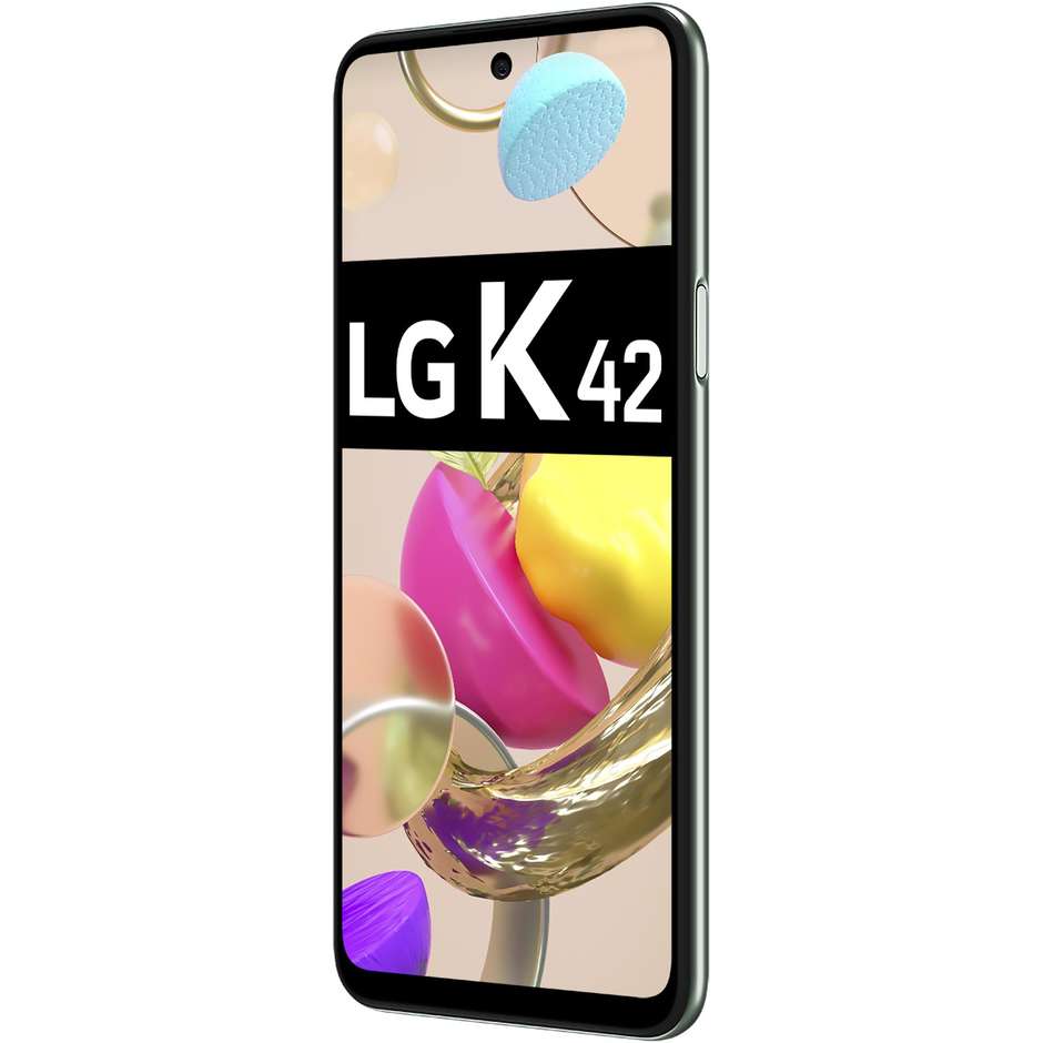 LG K42 Smartphone 6,59'' HD+ Ram 3 Gb Memoria 64 Gb Android colore verde