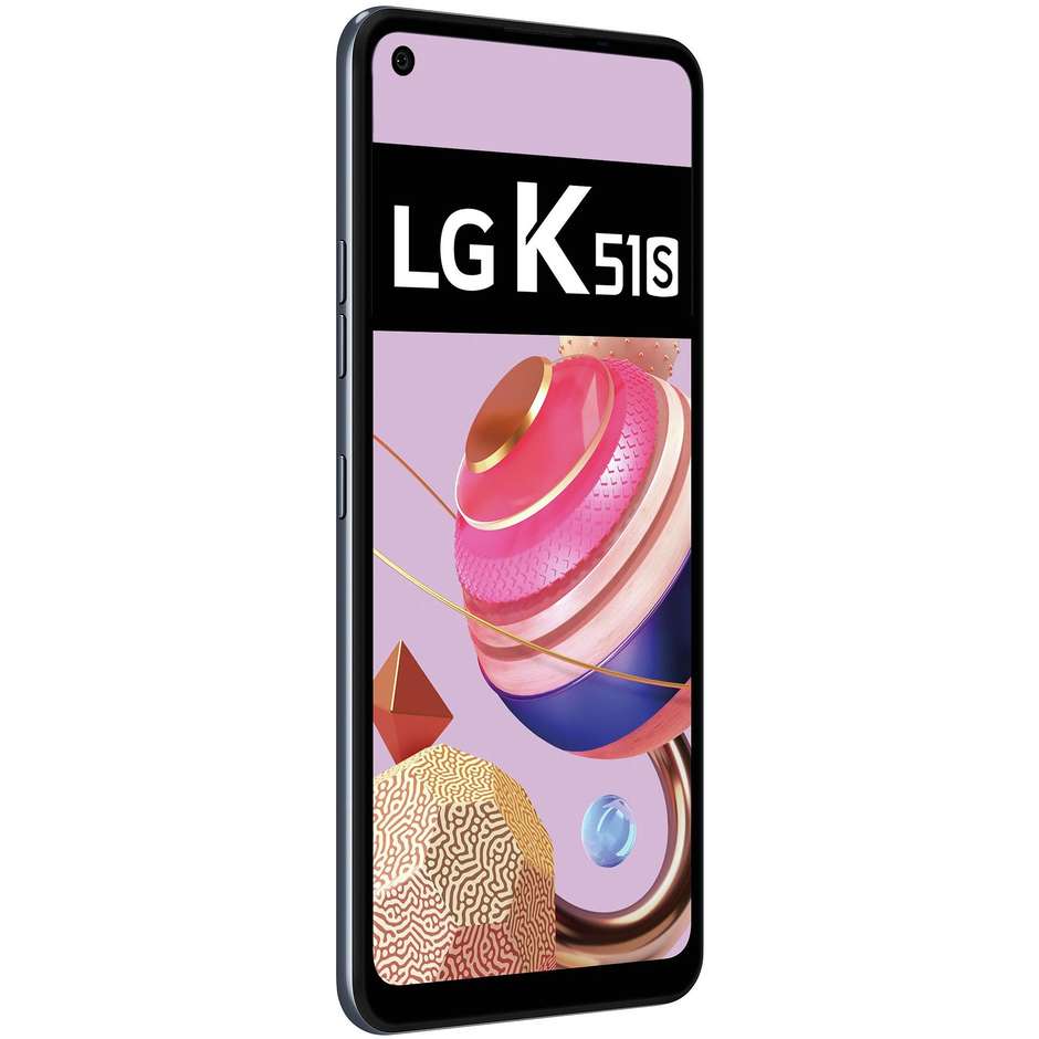 Lg K51S Smartphone 6,5" HD+ Ram 3 GB Memoria 64 GB Android colore Titanio