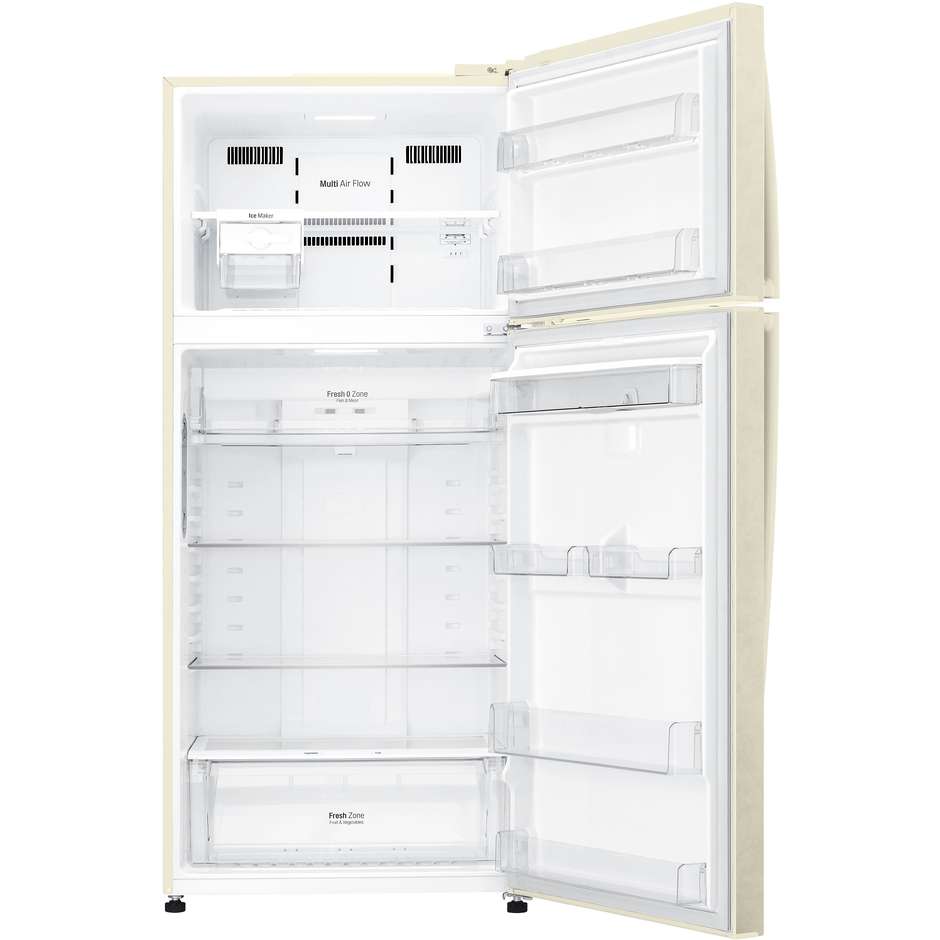 LG Maxi 78 cm GTF744SEPED Frigorifero Doppia Porta DoorCooling+ Linear Cooling 509 L Beige