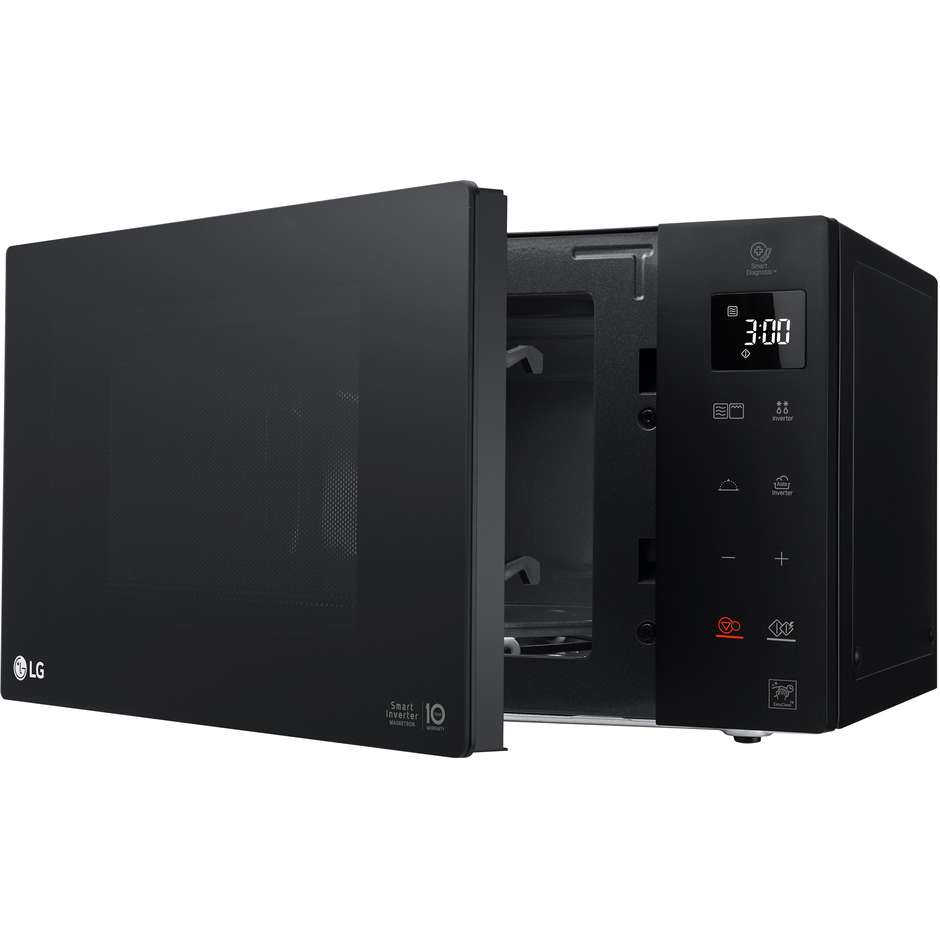 LG MH6535GDS forno a microonde con grill 25 litri potenza 1000 Watt colore nero