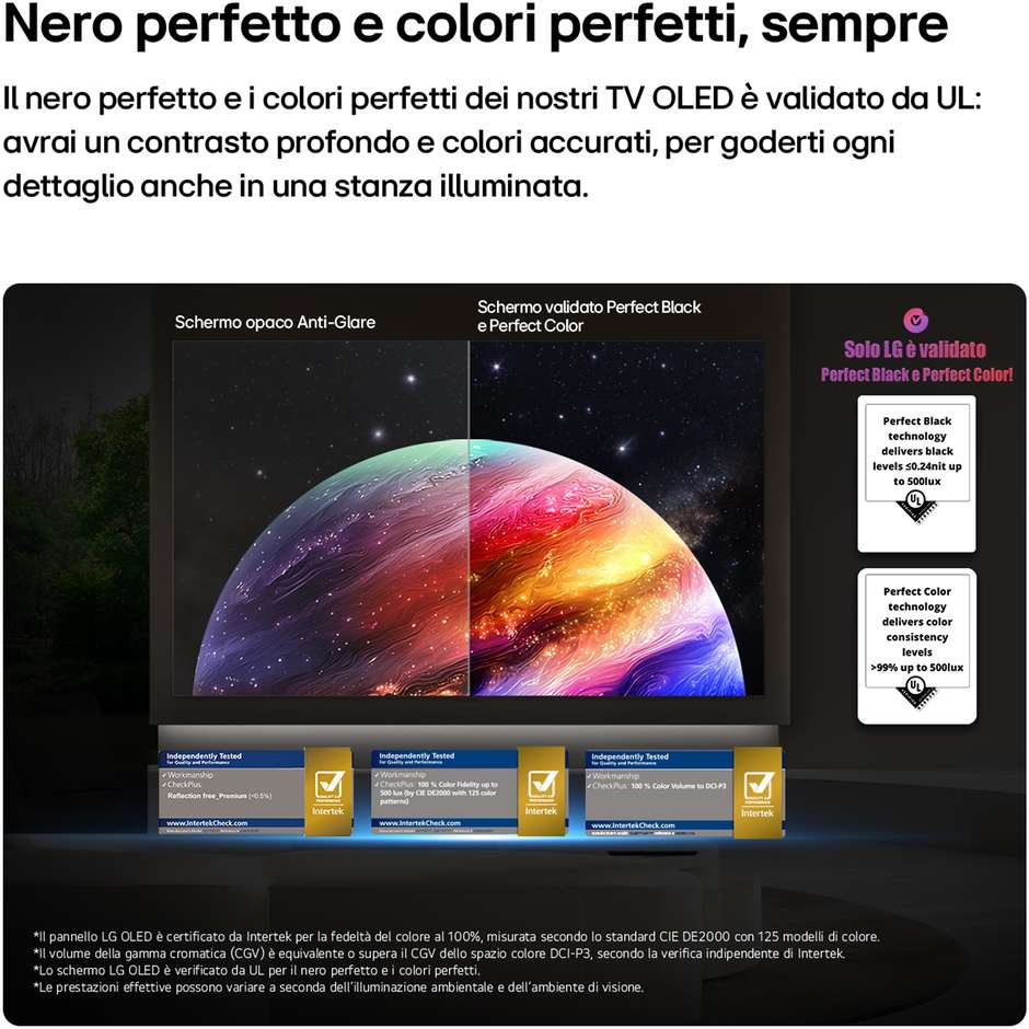 LG OLED evo C6 OLED77C65LA 77" 4K 165Hz Nero