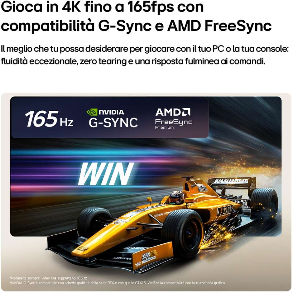 LG OLED evo C6 OLED77C65LA 77" 4K 165Hz Nero