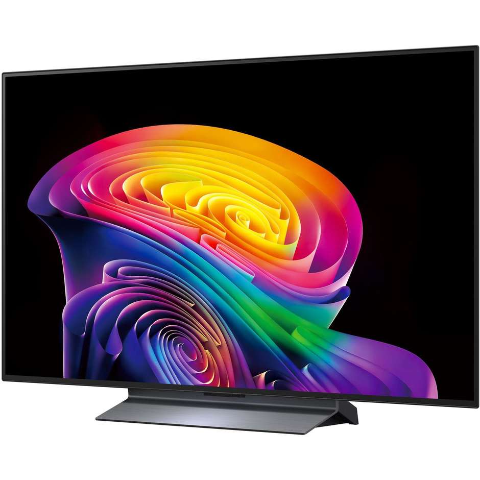 LG OLED evo OLED48C65LA Smart TV 48" 4K Ultra HD Processore Alpha 11 AI 144 Hz webOS Nero