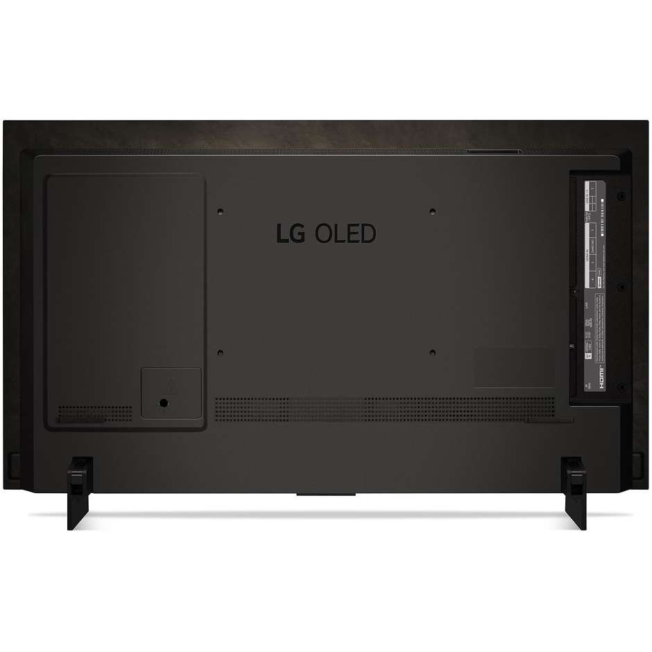 LG OLED42C44LA TV LED 42" OLED 4K Ultra HD Smart TV Wi-Fi Classe G Colore Nero