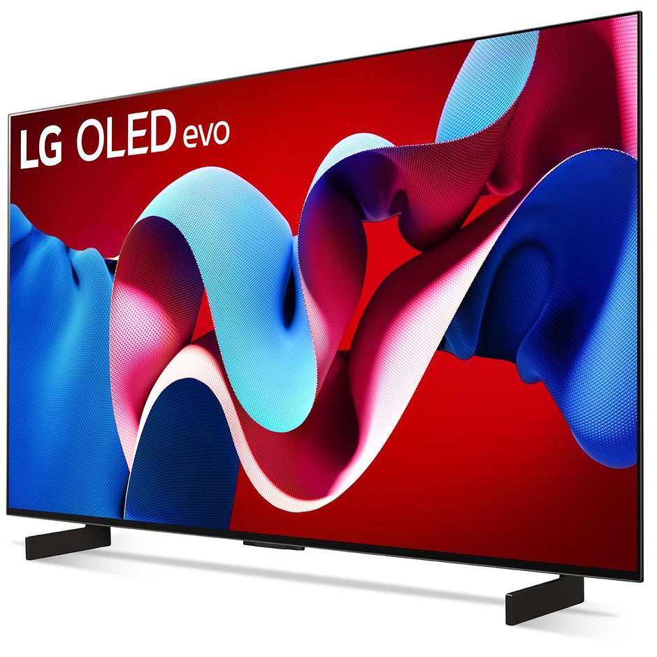 LG OLED42C44LA TV LED 42" OLED 4K Ultra HD Smart TV Wi-Fi Classe G Colore Nero