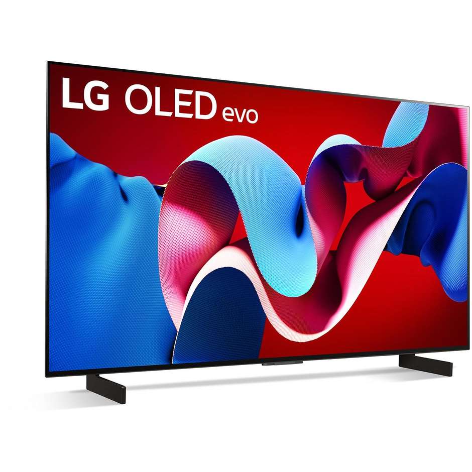 LG OLED42C44LA TV LED 42" OLED 4K Ultra HD Smart TV Wi-Fi Classe G Colore Nero