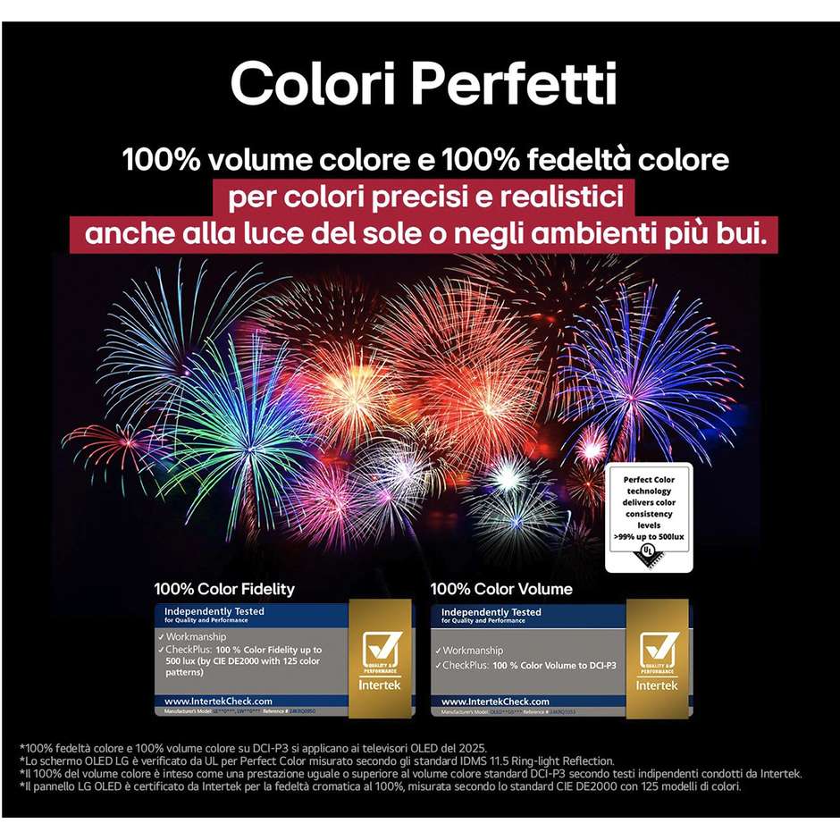 LG OLED42C55LA TV OLED evo 42'' 4K Ultra HD Smart TV Wi-Fi Classe G Colore Nero