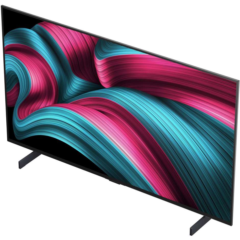 LG OLED42C55LA TV OLED evo 42'' 4K Ultra HD Smart TV Wi-Fi Classe G Colore Nero