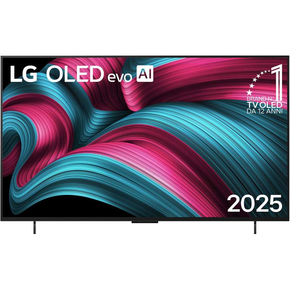 LG OLED42C55LA TV OLED evo 42'' 4K Ultra HD Smart TV Wi-Fi Classe G Colore Nero