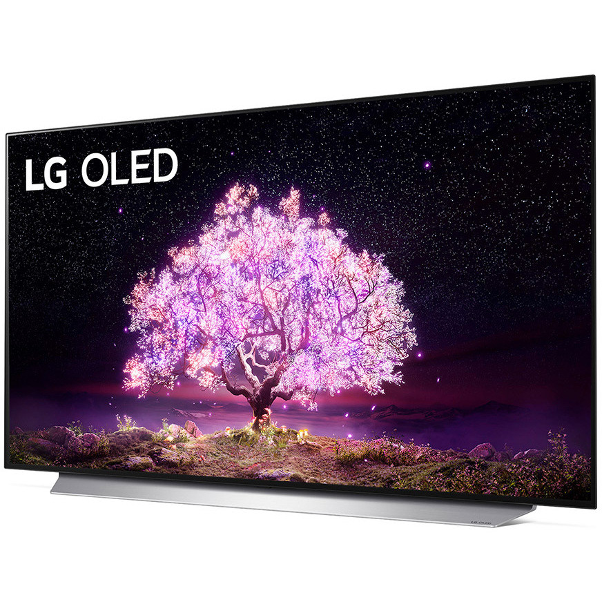LG OLED48C15LA Tv OLED 48" 4K Ultra HD Smart Tv Wifi classe G colore argento