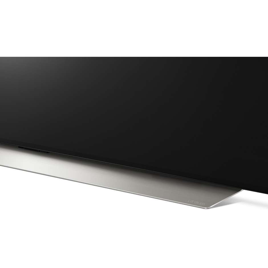 LG OLED48C26L Tv OLED 48" 4K Ultra HD Smart Tv Wi-Fi Classe G Colore cornice Argento