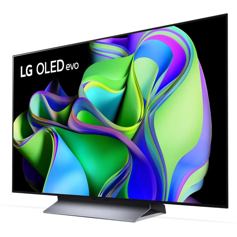 LG OLED48C34L TV OLED 48" 4K Ultra HD Smart TV Wi-Fi Classe G colore cornice nero