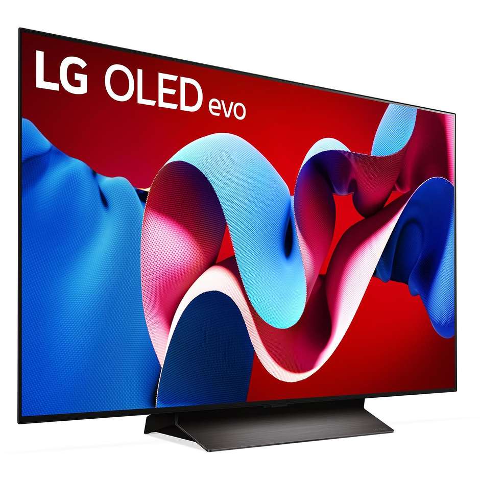 LG OLED48C44LA.API TV OLED 48" 4K Ultra HD Smart TV Wi-Fi Classe G colore cornice marrone