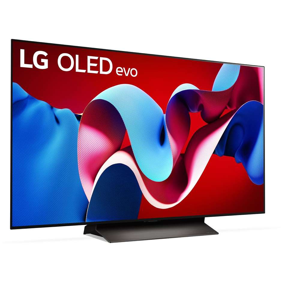 LG OLED48C44LA.API TV OLED 48" 4K Ultra HD Smart TV Wi-Fi Classe G colore cornice marrone