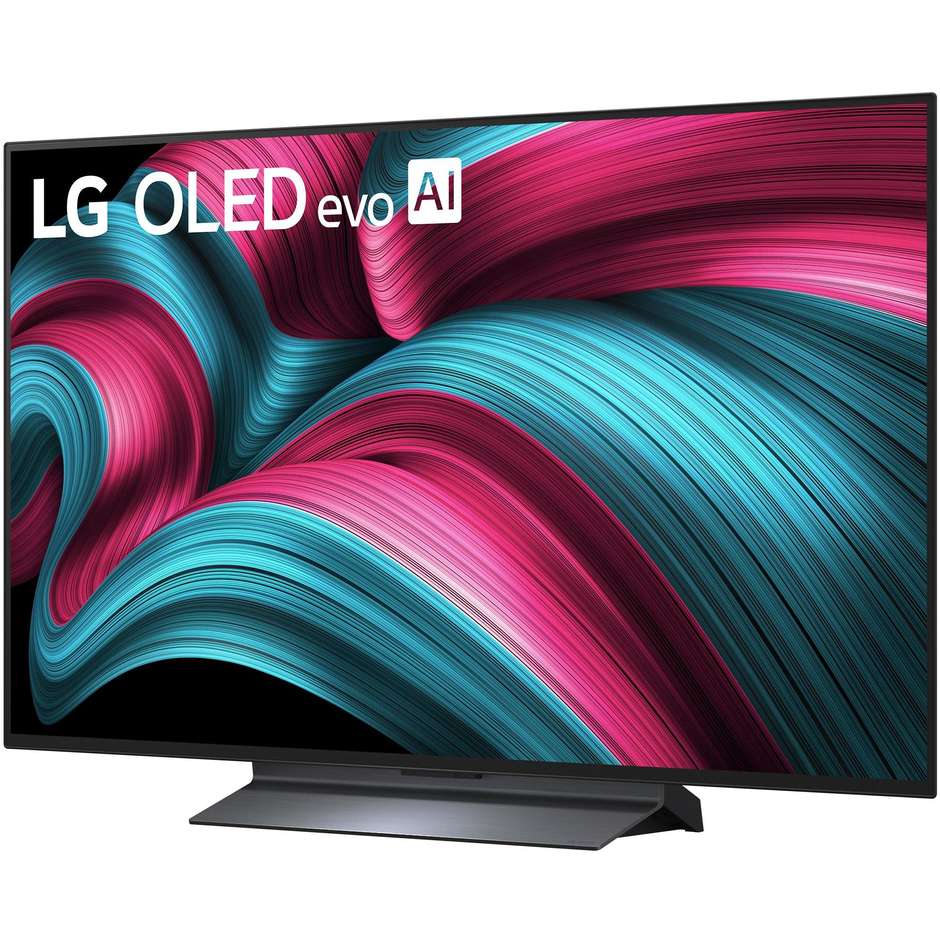 LG OLED48C55LA TV OLED evo 48'' 4K Ultra HD Smart TV Wi-Fi Classe G Colore Nero