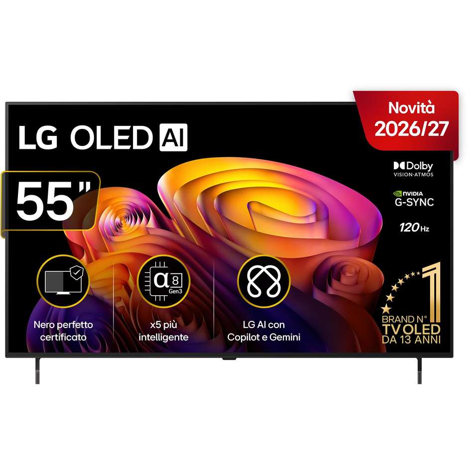 LG OLED55B6ELC TV OLED 55" 4K Smart TV webOS 26 120Hz Dolby Vision Marrone