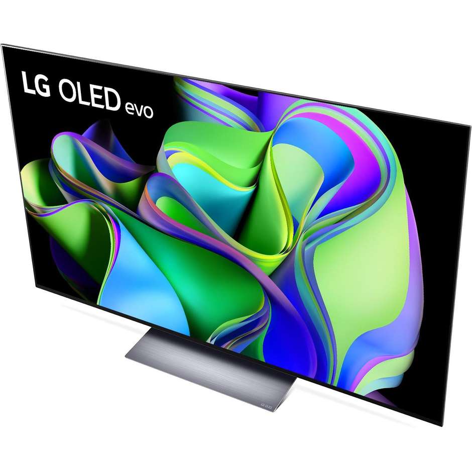 LG OLED55C34L Smart TV 55" OLED 4K Ultra HD webOS Colore Silver