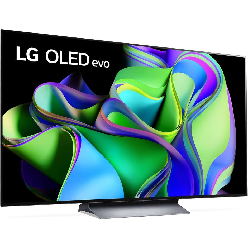 Lg OLED55C34L Smart TV OLED 55" 4K Ultra HD Wi-Fi DVB-T2 Classe G Nero