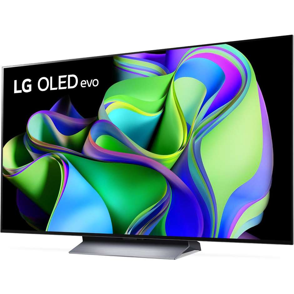 LG OLED55C34LA Smart TV 55" OLED evo 4K 120Hz Dolby Vision webOS Argento