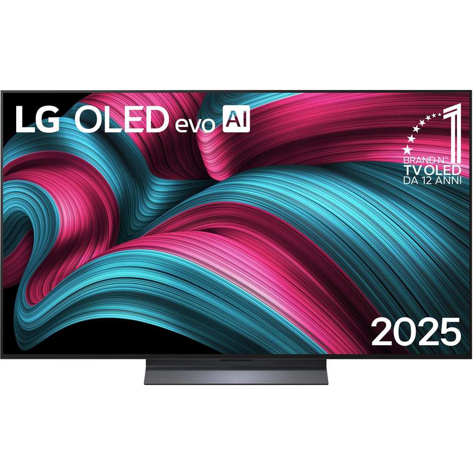 LG OLED55C55LA.API Smart TV 55" OLED 4K Ultra HD webOS Colore Black